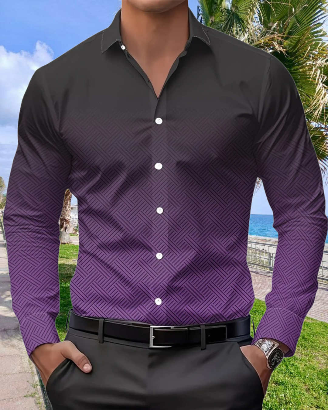 Shaded colours shirt