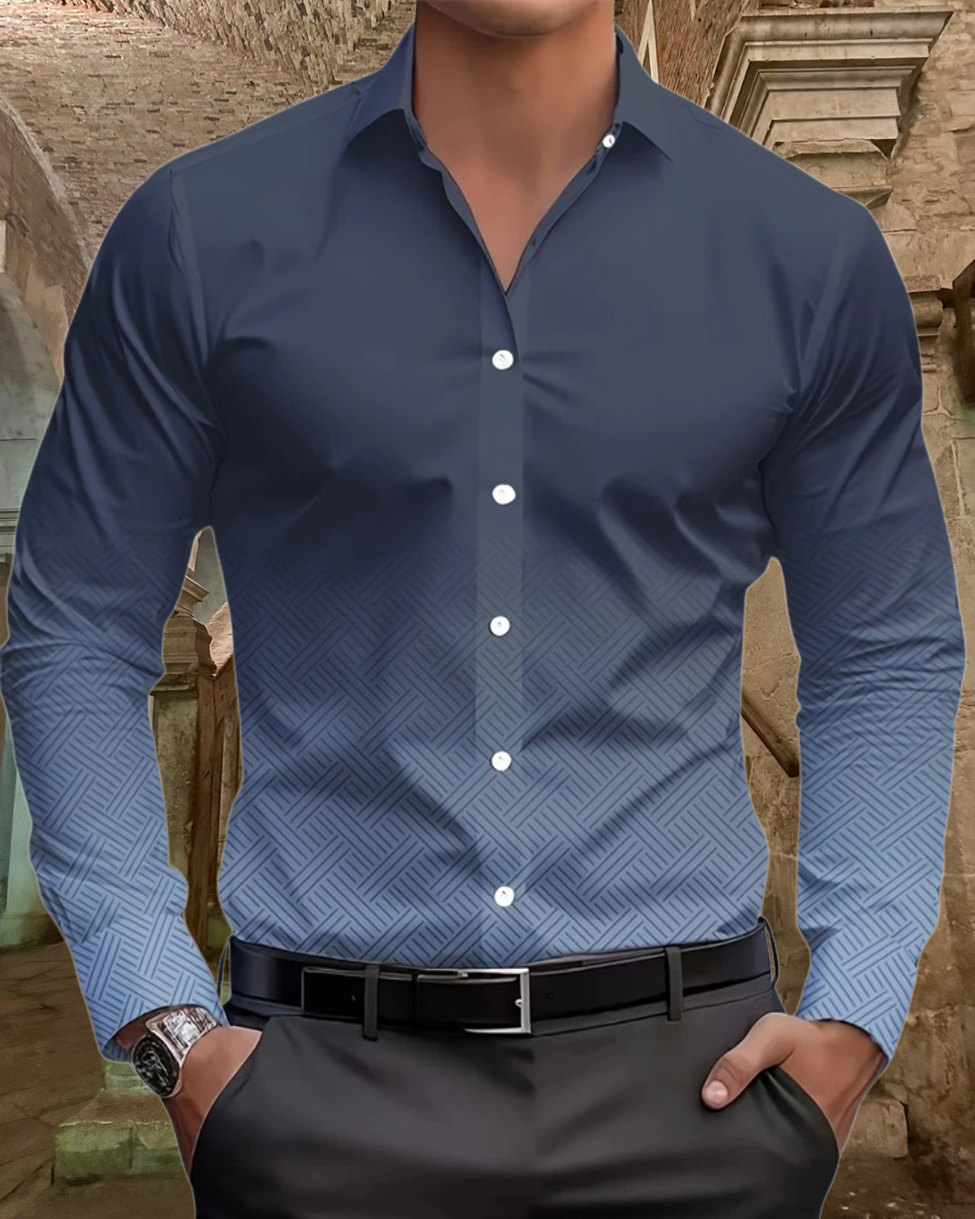 Shaded colours shirt