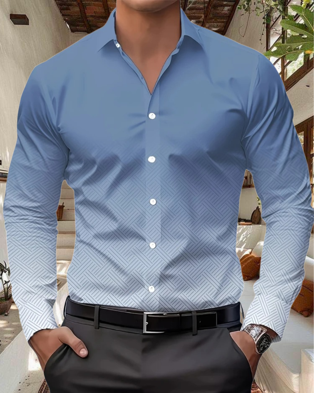 Shaded colours shirt